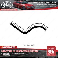 Gates Radiator Hose for Hyundai Matrix FC8 1.6L G4ED 76KW 06/2001-08/2010