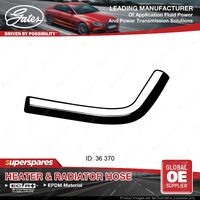 Gates Radiator Curved Hose for Lexus LX 470 UZJ100 4.7L 370mm 1998-2008