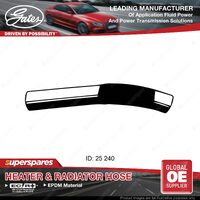 Gates Radiator Curved Hose Length 240mm for Toyota Camry MCV20 1MZFE 3.0L