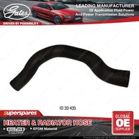 Gates Radiator Hose Length 435mm for Nissan Silvia S13 1.8L 99KW 1988-1994