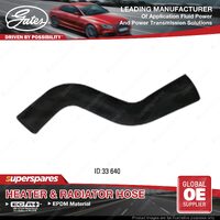 Gates Radiator Hose Length 640mm for Nissan Silvia S13 1.8L 99KW 1988-1994