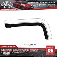 Gates Radiator Hose Length 360mm for Nissan Terrano R50 2.7L 96KW 1995-1999