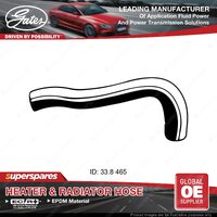 Gates Radiator Hose for Nissan Dualis 2 J10 JJ10 Qashqai J10E JJ10E 2.0L