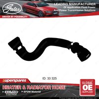 Gates Radiator Hose Length 325mm for Chevrolet Cruze J305 1.4L A14NET 103KW