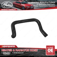 Gates Radiator Hose for Peugeot 207 KFV K6E KF01 1.4L 54KW 04/2006-10/2013