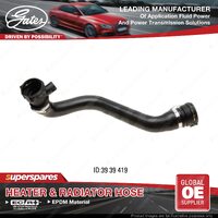 Gates Radiator Hose for BMW 5 Series 520i 523i 7 Series 728i 419mm