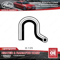Gates Heater Hose for Mazda 323 Astina BG BP Familia BG1 1.8L 76KW 77KW