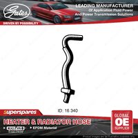 Gates Heater Hose for Mazda 323 Astina Protege BJ Familia BJ14 340mm