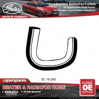 Gates Heater Hose for Mazda Bt-50 CD UN WLAT WEAT 2.5L 3.0L 240mm