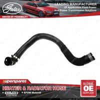 Gates Radiator Hose for Fiat Ducato 35 40 250 CCM DCM EMA EMM BOT RAD THERM