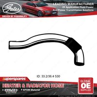 Gates Lower Radiator Hose for Toyota Altezza JCE10 3.0L VVTi 157kW 2JZGE 01-05