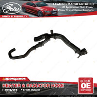 Gates Radiator Curved Hose for Volkswagen Tiguan 5N 2.0L 103KW 2007-2018