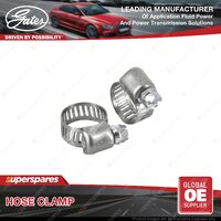 Gates 6-16mm Micro Carded Hose Clamps for High Quality Sealing Pack of 2