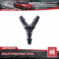 Gates Plastic Hose Connector Reducer - 28554 Outside Diameter 3/16" 4.8mm