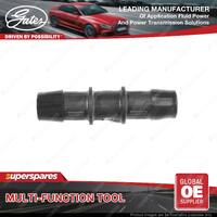 Gates Plastic Straight Hose Connector Reducer - 28603 OD 1/2" 12.7mm