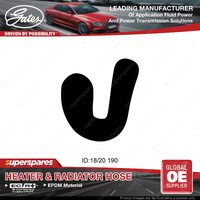 Gates Heater Hose for Holden Vectra JS 2.2L C22SE Heater Hose 98-02