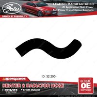 Gates Upper Radiator Curved Hose for Toyota Hiace RH25-32 2.0L 07/77-03/83