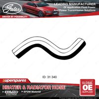 Gates Radiator Curved Hose Length 340mm for Toyota Camry SV10 SV11 1.8L 2.0L