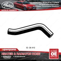 Gates Radiator Curved Hose Length 410mm for Toyota Previa TCR21 TCR11 2.4L 90-00