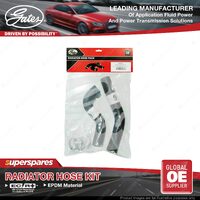 Gates Radiator Hose Kit for Toyota Landcruiser HDJ78 4.2L 1HD-FT 11/2001-02/2007