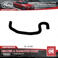Gates Molded Heater Hose 520mm Length for Mazda B-Serie UF 2.6L UF G6 89KW 89-91