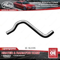Gates Heater Hose Engine to Heat Exchanger for Chevrolet Captiva C100 3.2L LU1