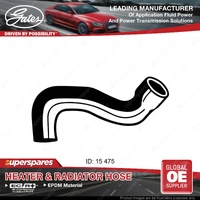 Gates Lower Radiator Curved Hose for Nissan Ute DX 4.1L 6C 103KW 07/1988-09/1992