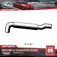 Gates Lower Radiator Curved Hose for Saab 900 D3 D5 DV 2.0L Petrol FWD 1993-1998