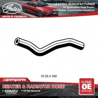 Gates Lower Radiator Hose for Mazda 323 BA1 Familia BA1 BHALP BHALS MK VII 1.5L