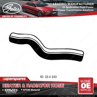 Gates Upper Radiator Curved Hose for Lexus ES300h AVV60 2.5L 2ARFXE 151KW 12-18