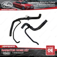 Gates Radiator Hose Kit for Jeep Patriot MK74 2.0L 2.4L 115kW 125kW 2007-2017