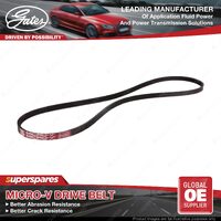 Gates Water Pump Micro-V Drive Belt for Chrysler Grand Voyager GSHY53 GSHZ53