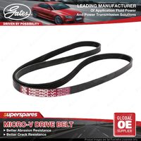 Gates Alternator Micro-V Belt for Chevrolet Astro 05 06 4.3L 119KW Length 2240mm