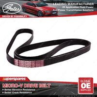 Gates Supercharger Micro-V Drive Belt for Buick Park Avenue 4CU69 3.8L 168KW