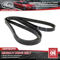 Gates Alternator Micro-V Belt for Chevrolet Astro 05 06 4.3L 119KW Length 2305mm