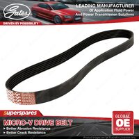 Gates Alternator Micro-V Drive Belt for Toyota Estima Previa TCR 10 11 21 2.4L