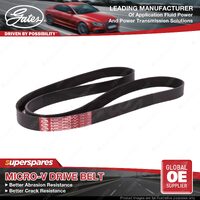 Gates Alternator Micro-V Belt for Honda Stream RN3 2.0L 115KW Length 1385mm