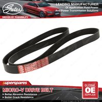 Gates Alternator Micro-V Drive Belt for Honda Accord CM4 CM5 CL7 Odyssey RB1 RB3