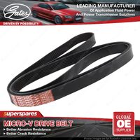 Gates Alternator Micro-V Drive Belt for Kia Sorento BL 2.5L 103KW 2497CC 2270mm
