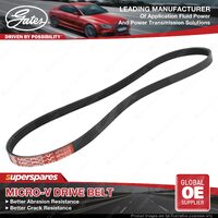 Gates A/C Drive Belt for BMW 550i F07 F10 650i F06 F12 F13 750i F01 F02 X5 X6