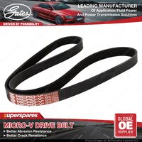 Gates Alternator Micro-V Drive Belt for Ford Puma CF7 J2K 1.0L 70kW FWD Petrol