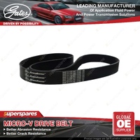 Gates XtremeRunner Micro-V Drive Belt for Citroen C4 Aircross 4B11 2.0L 110KW
