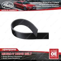 Gates FleetRunner Micro-V Drive Belt for Mercedes Benz Atego 6.4L 170KW 98-04