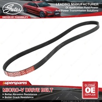 Gates A/C Micro-V Belt for Mercedes-Benz AMG G63 W463 S63 C217 A217 W222 4.0L