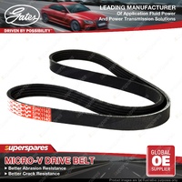 Gates Alternator Micro-V Drive Belt for Citroen XM RFZ R6A RDZ R2A Y3 2.0L 89-94