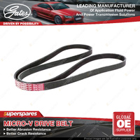 Gates Alternator Micro-V Belt for Ssangyong Korando C300 Tivoli 20W 30W 1.5L