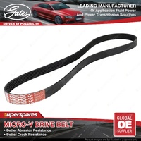 Gates Alternator Micro-V Drive Belt for Honda Accord CR3 3.5L 206KW 11/2012-On