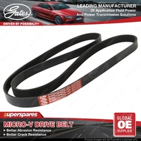 Gates Alternator Micro-V Drive Belt for Maserati Grecale NA 3.0L 390KW 2022-On