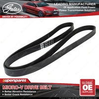 Gates Alternator Micro-V Drive Belt for Porsche 911 991 992110 3.0L 283KW 309KW