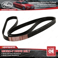 Gates Alternator Micro-V Drive Belt for Mazda 2 Demio DY 1.5L 02-07 with HPS